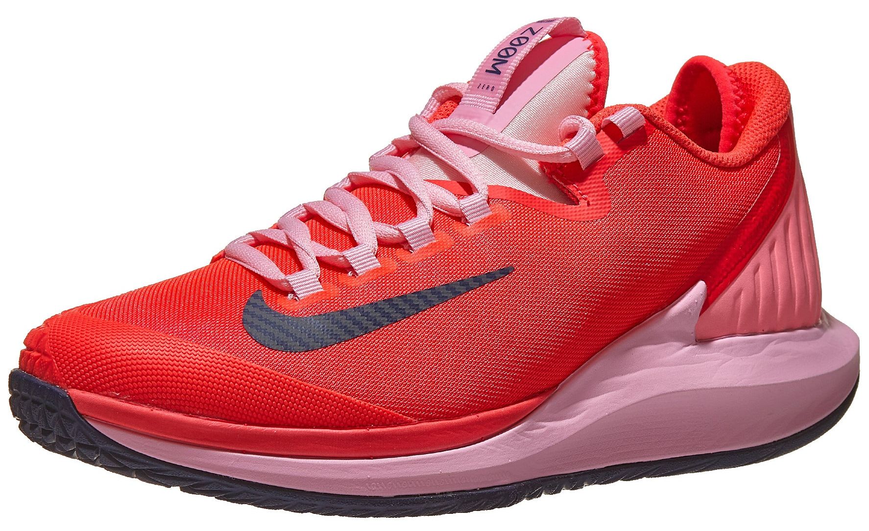 Nike W Court Air Zoom Zero - laser crimson/blackened blue/pink