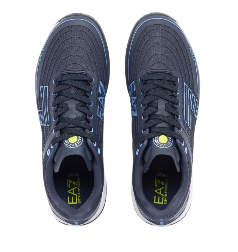 EA7 Unisex Woven Sneaker Clay - sky captain/bel air