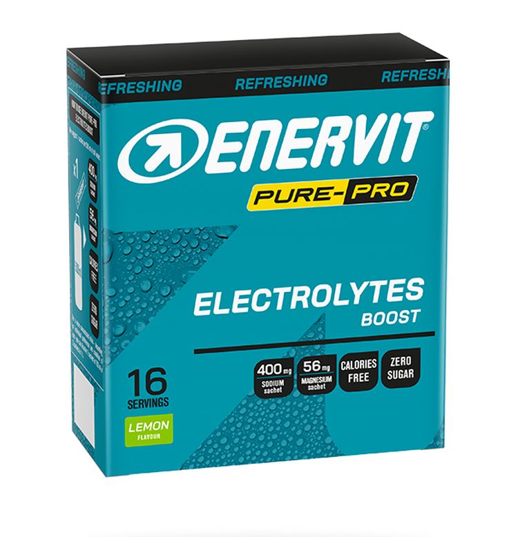 Enervit Pure Pro Electrolytes Boost (16x4g) - lemon