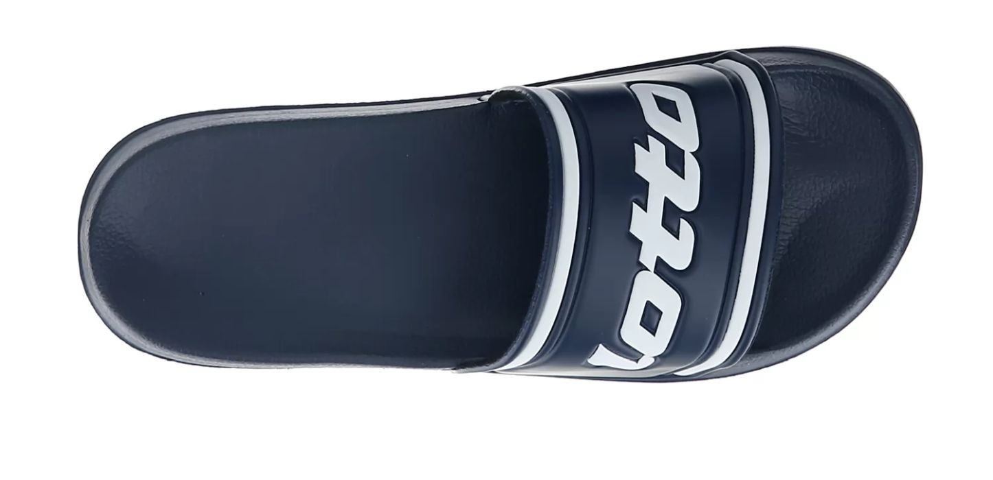 Lotto Midway Slide - dress blue/all white