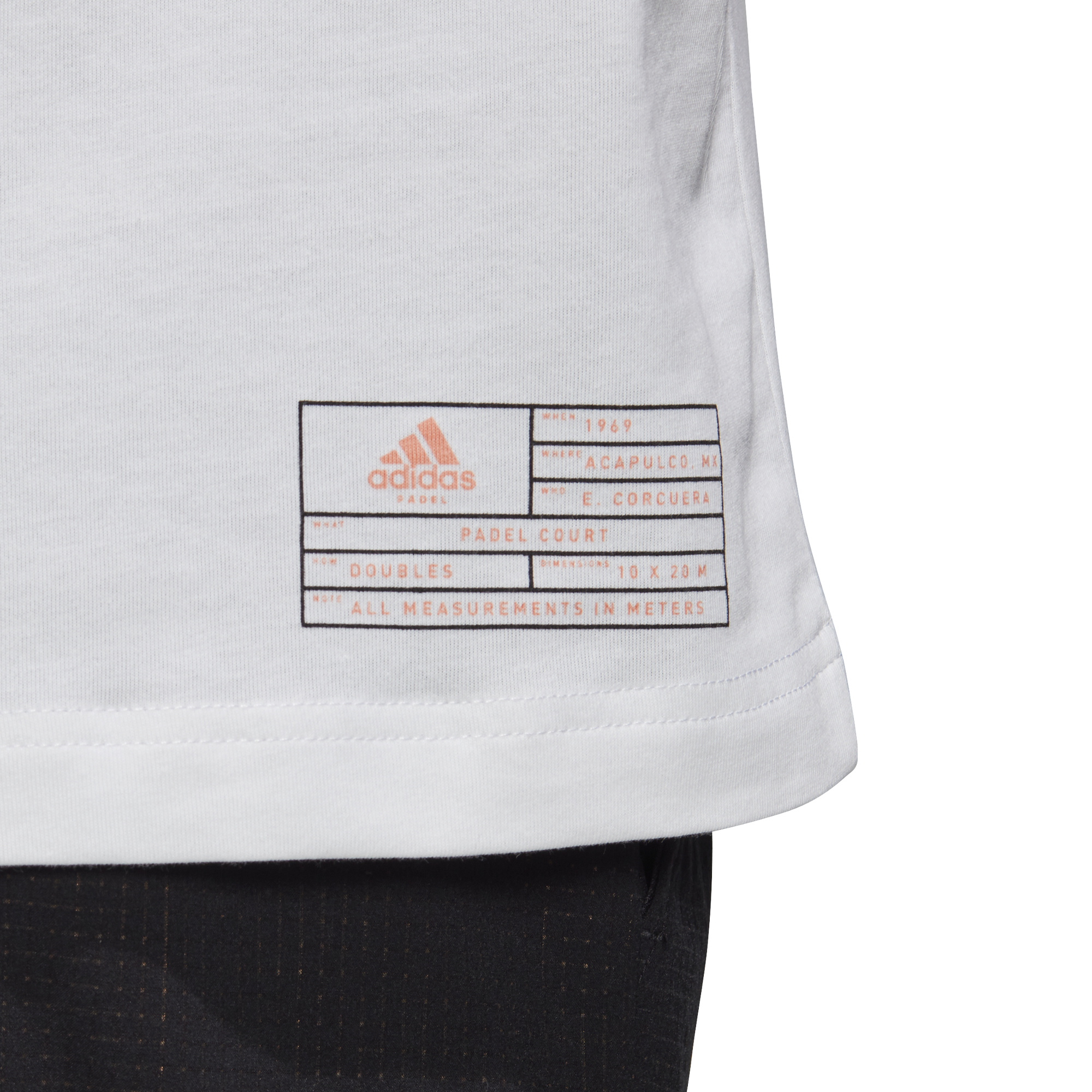 Adidas Padel Concept Tee - white