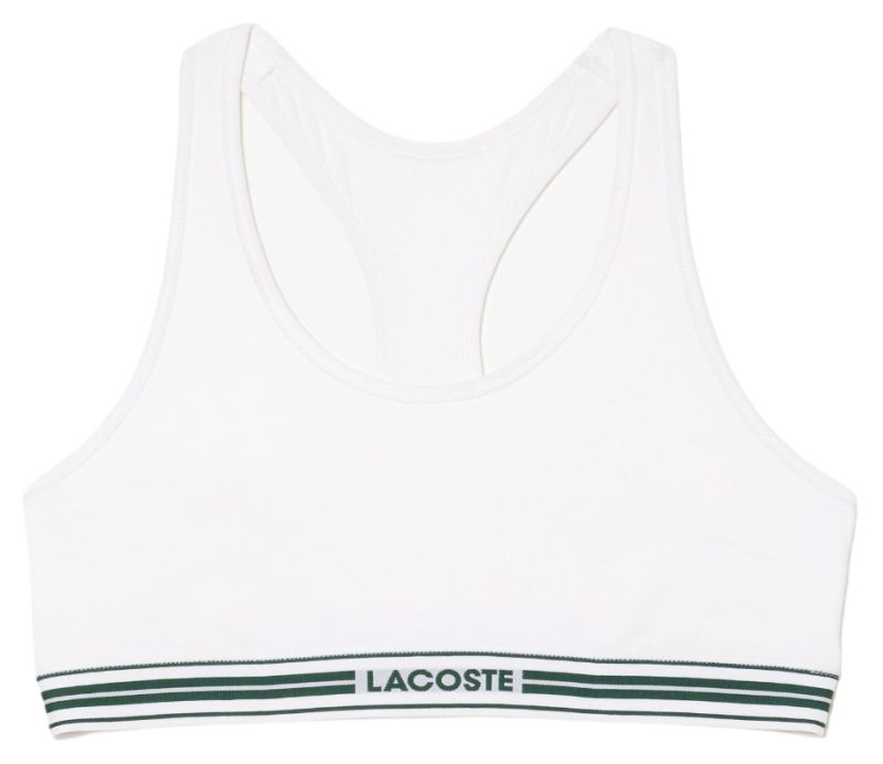 Lacoste Centered Logo Stretch Cotton Bra
