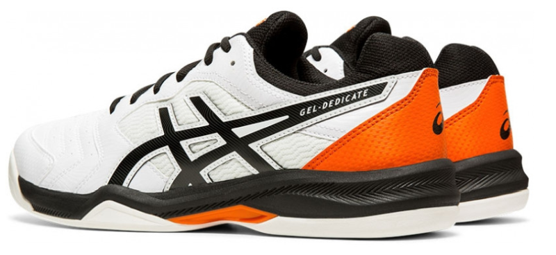 Asics Gel-Dedicate 6 Indoor - white/black