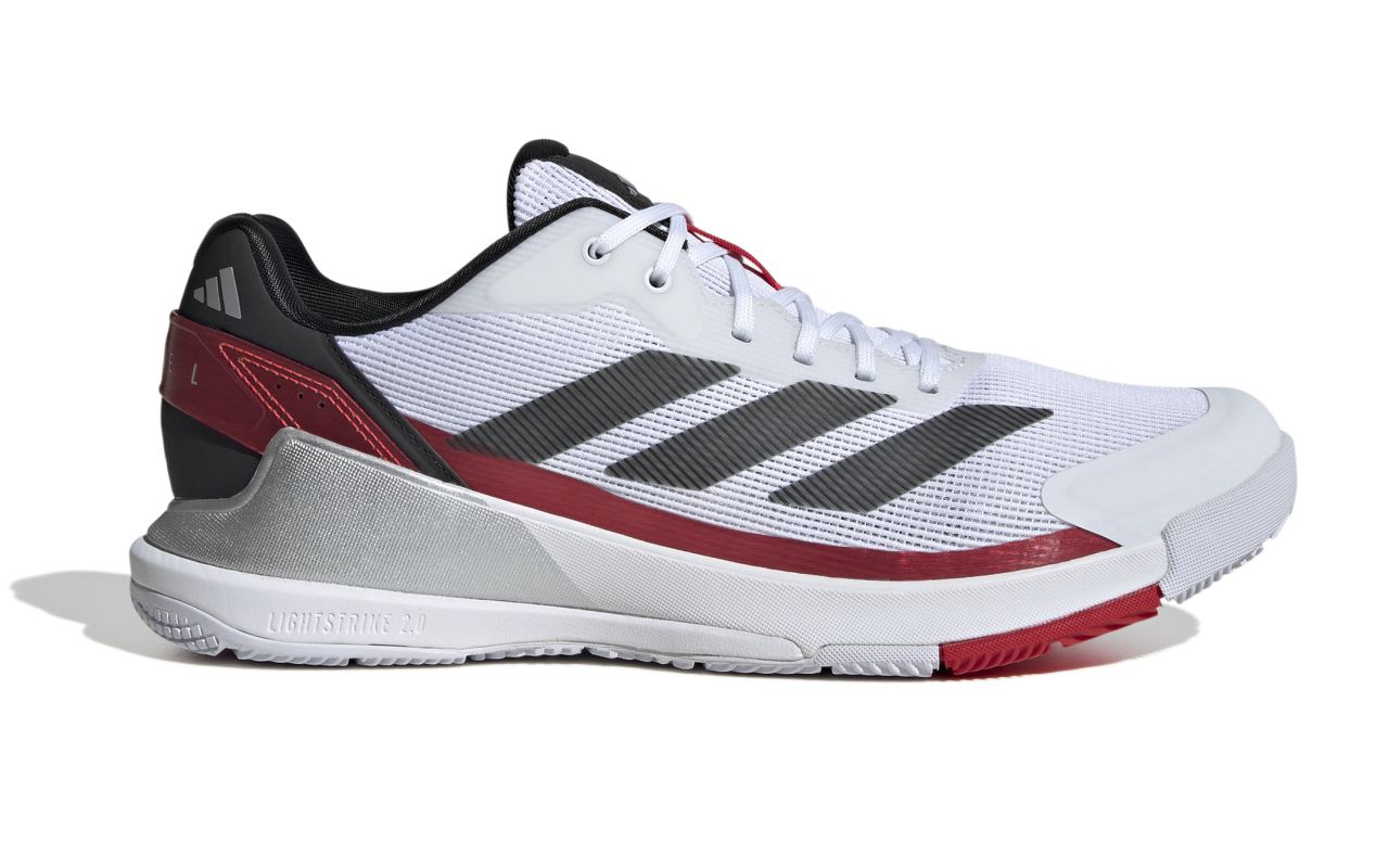 Adidas Crazyquick LS Padel M - cloud white/core black/lucid red
