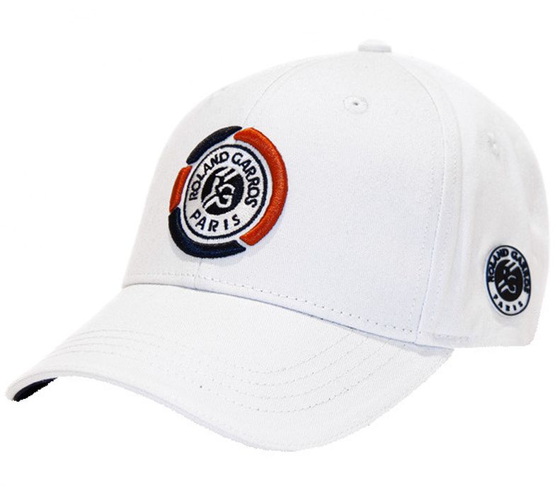 Roland Garros Baseball Lifestyle Cap - white