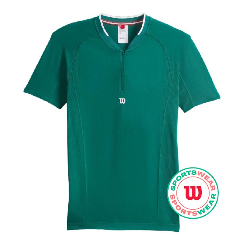 Wilson Players Seamless Zip Henley 2.0