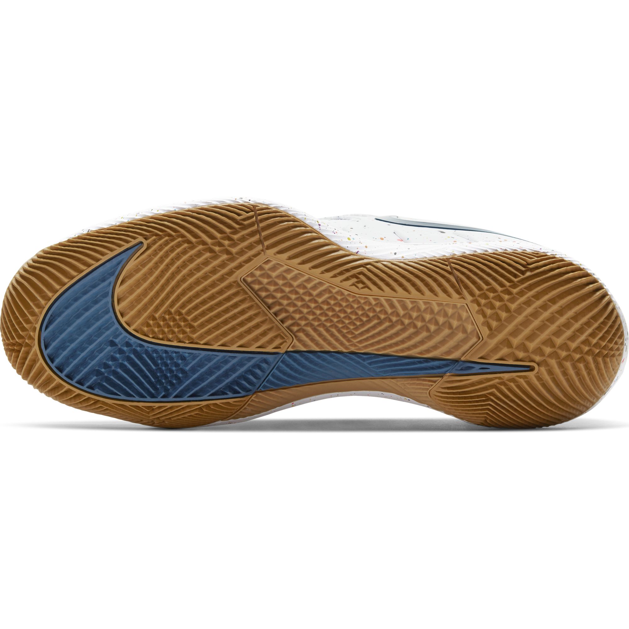 nike women's air zoom vapor x tennis shoes white and valerian blue