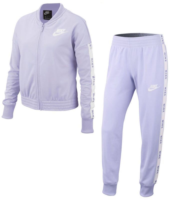 Nike Swoosh Track Suit Tricot - lavender mist/white/lavender mist/white