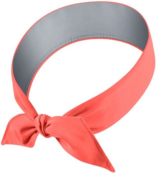 Bandana Tenisowa Nike Tennis Headband - bright mango/wolf grey/purple dynasty