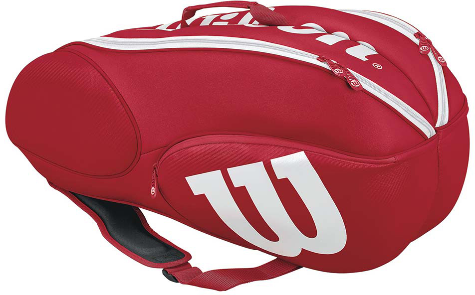 Wilson Mini Vancouver 6 Pack - red/white