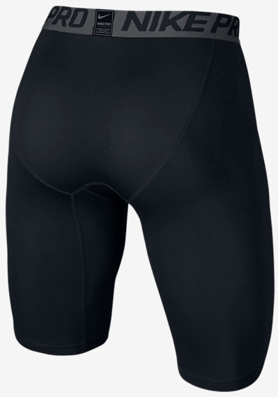 Nike Cool Long Short - black/dark grey/white