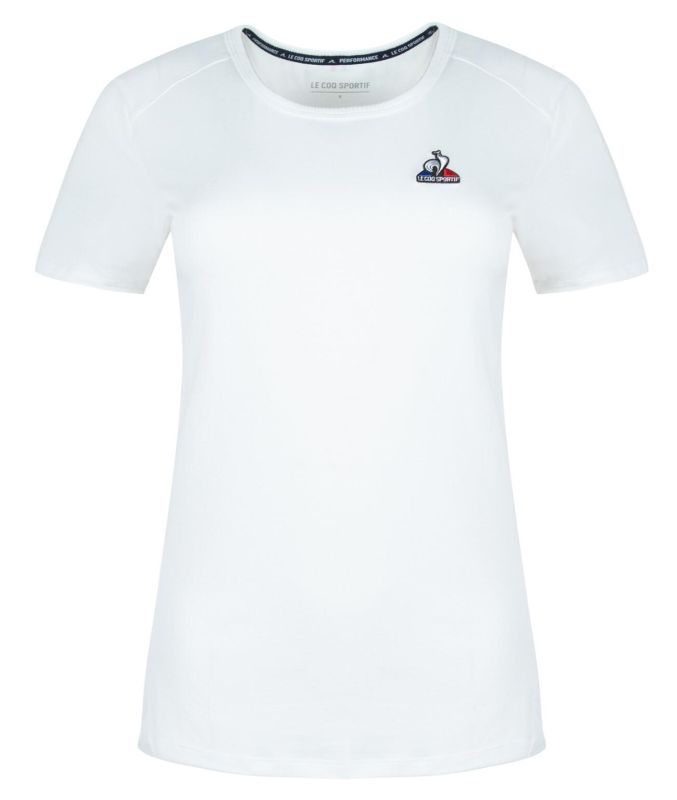 Le Coq Sportif Training Perf Tee SS No.1 W - new optical white