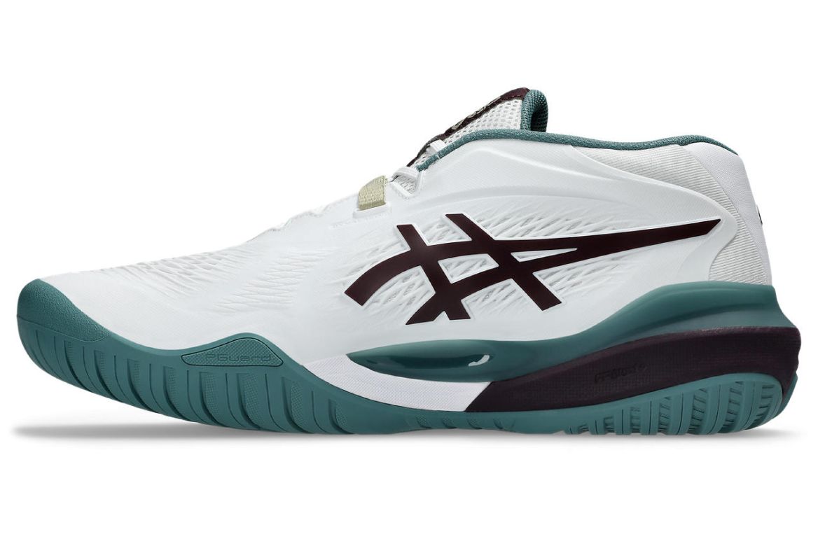 Asics Gel-Resolution X - white/dark aubergine Asics Gel-Resolution X - white/dark aubergine