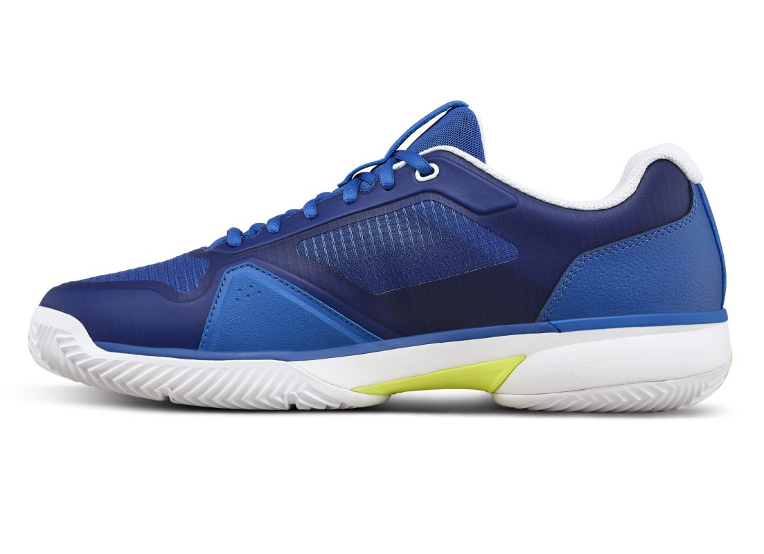 Wilson Rush Lite 5 Clay - deja vu blue/white/safety yellow Wilson Rush Lite 5 Clay - deja vu blue/white/safety yellow