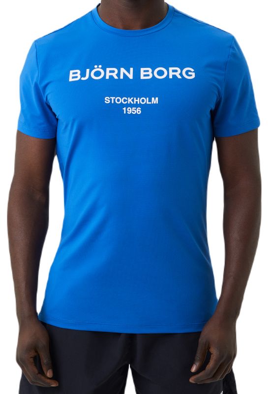 Björn Borg Print T-Shirt - naturical blue