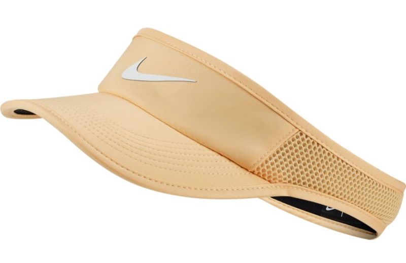 gold nike visor