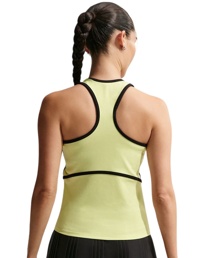 Nike Court Advantage Tank - light lemon twist/black Nike Court Advantage Tank - light lemon twist/black