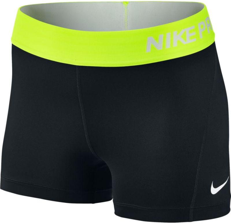 nike-pro-3-cool-short-black-volt-white-1 Nike Pro 3" Cool Short - black/volt/white