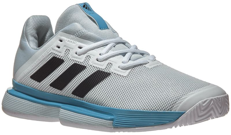 Adidas SoleMatch Bounce M - cloud white/core black/halo blue Adidas SoleMatch Bounce M - cloud white/core black/halo blue