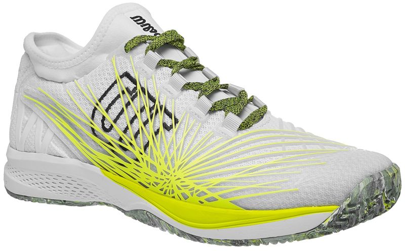 Buty Tenisowe Wilson Kaos SFT white/blue glow/safety yello