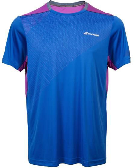 Babolat Performance Crew Neck Tee Men - nautical blue