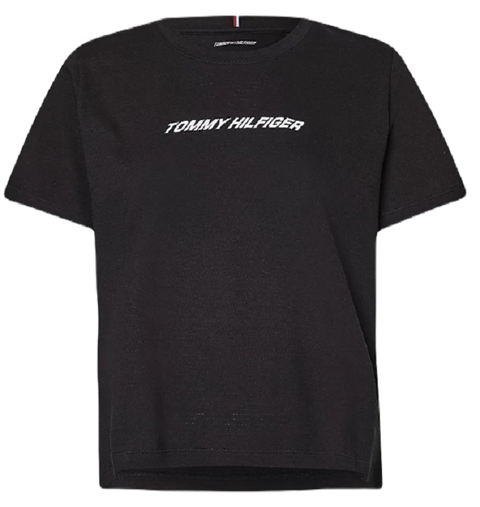 Tommy Hilfiger Performance Mesh Tee - black Tommy Hilfiger Performance Mesh Tee - black