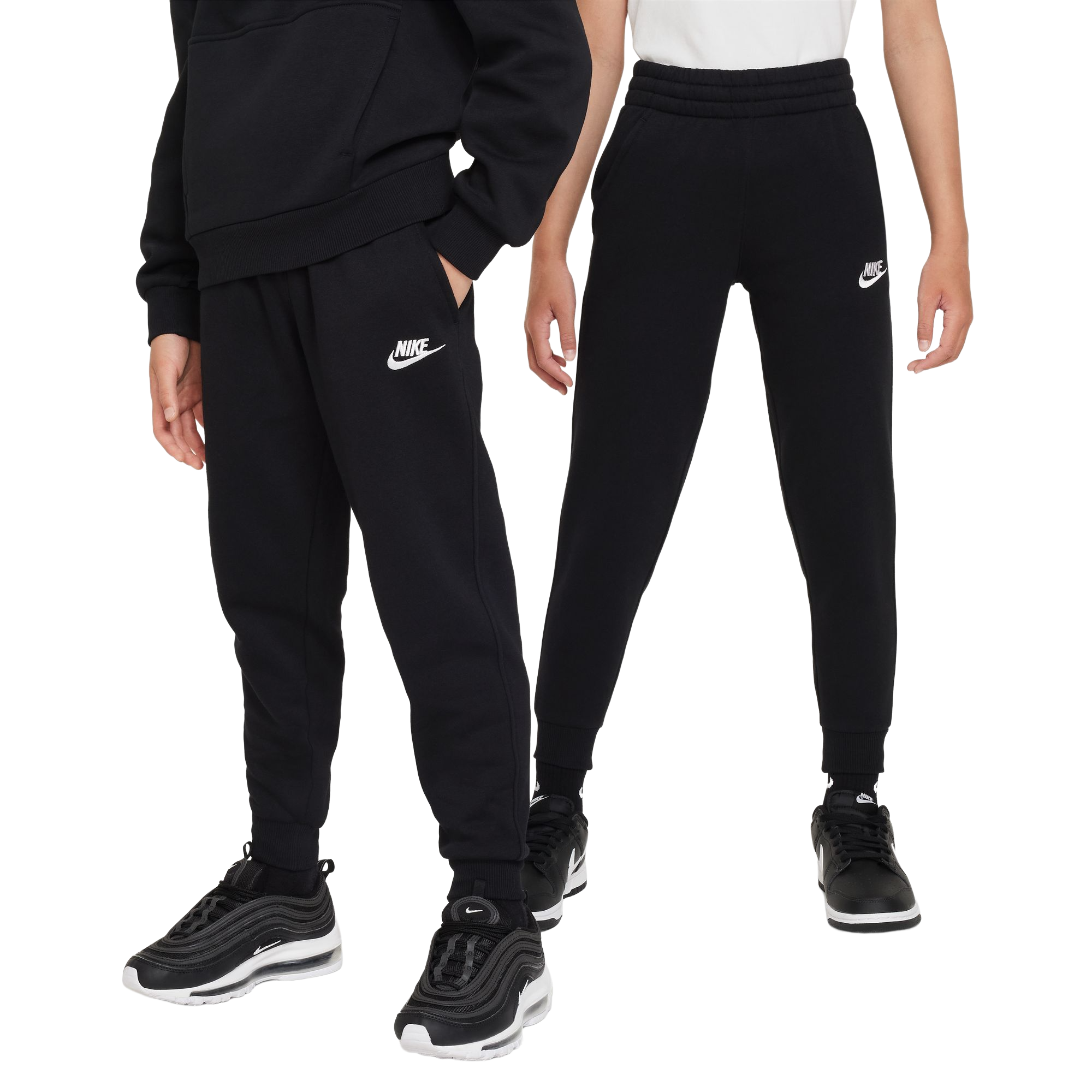 Nike Club Fleece Jogger - black/white