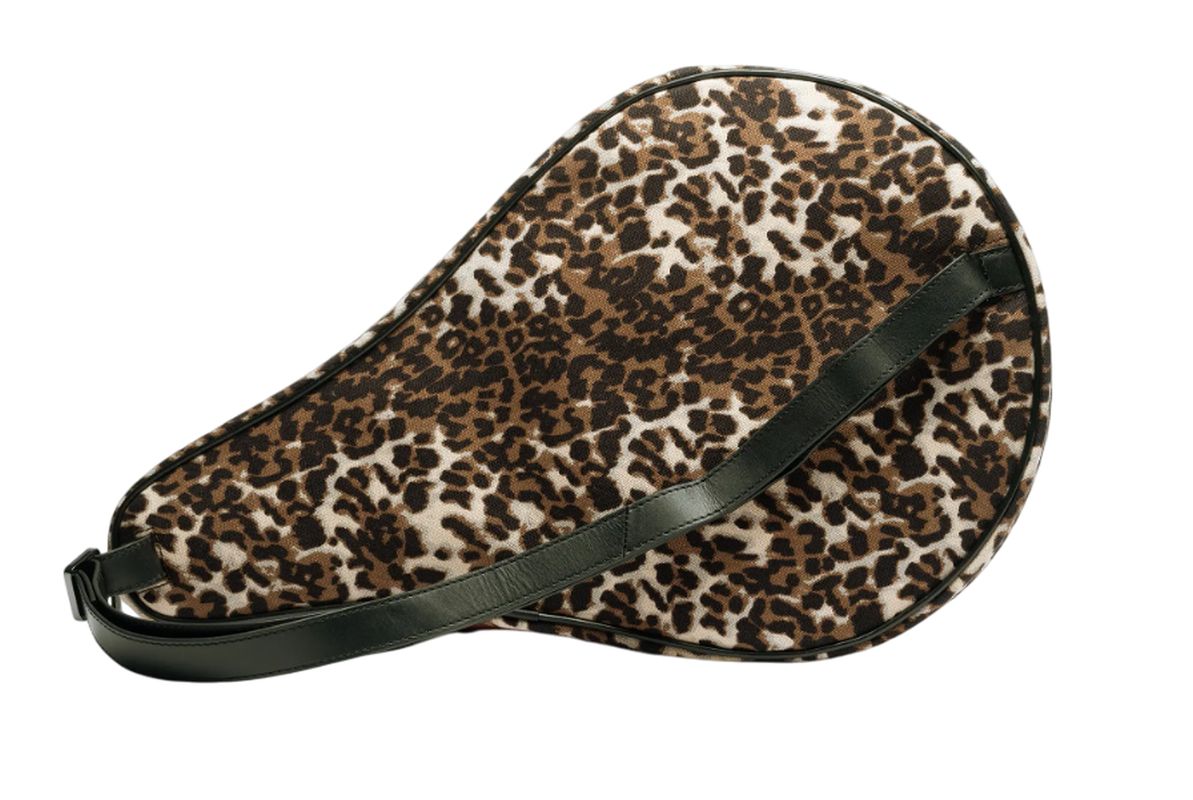 Hildebrand Padel Racket Canvas Case - leopard