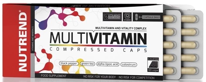  Nutrend MULTIVITAMIN COMPRESSED (60 tabl.)