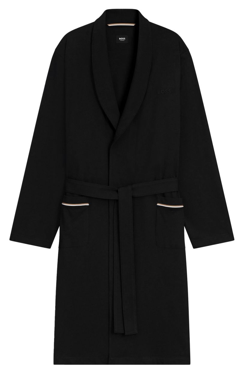 Boss Robe Bathrobe - black 