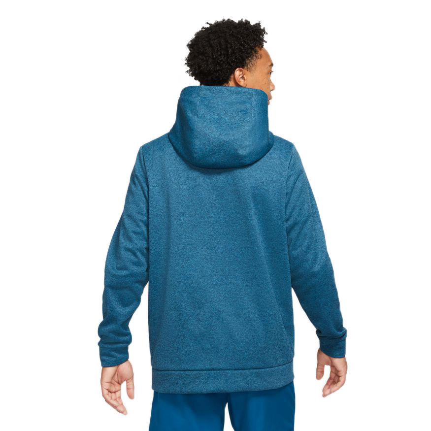 nike therma hoodie obsidian