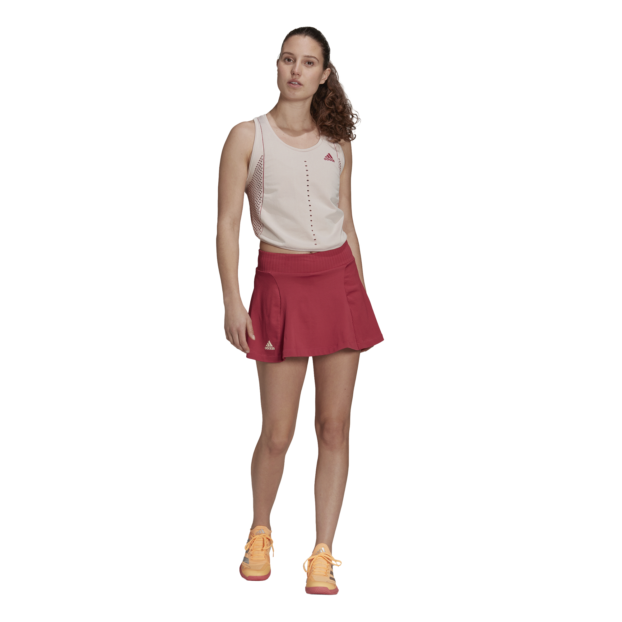 Adidas Knit Skirt W - wild pink