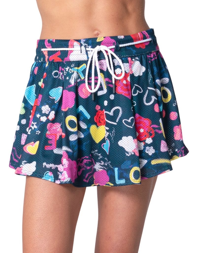 Lucky in Love High Waist Love You - midnight