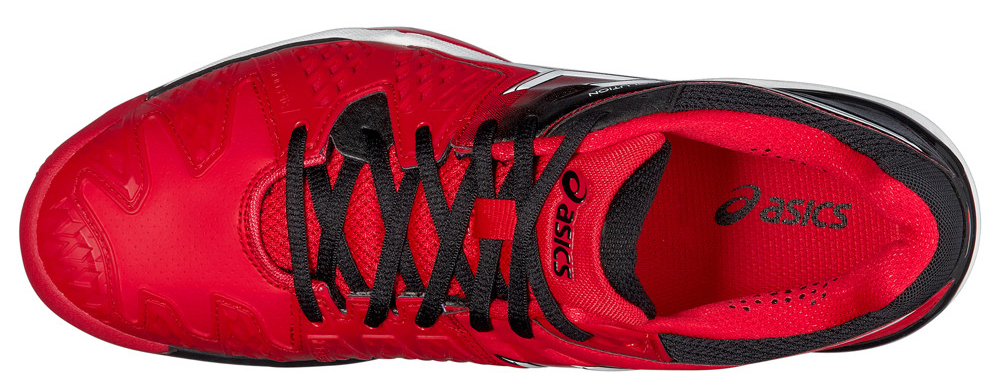 asics-gel-resolution-6-clay-fiery-red-black-white-3 Asics Gel-Resolution 6 Clay - fiery red/black/white