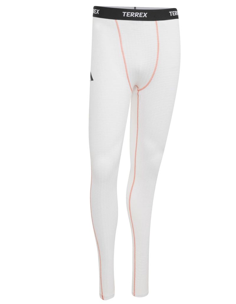 Odzież kompresyjna Adidas Terrex Xperior Clima365 Baselayer Tights - white/orange