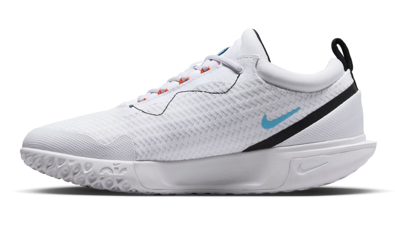 Nike Zoom Court Pro HC - white/black/baltic blue/picante red