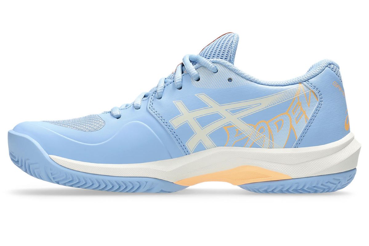 Asics Game FF Padel - stone wash/orange glow Asics Game FF Padel - stone wash/orange glow