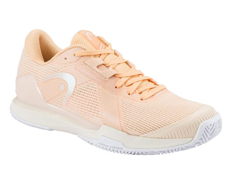 Head Sprint Pro 4.0 Clay - apricot/vanilla