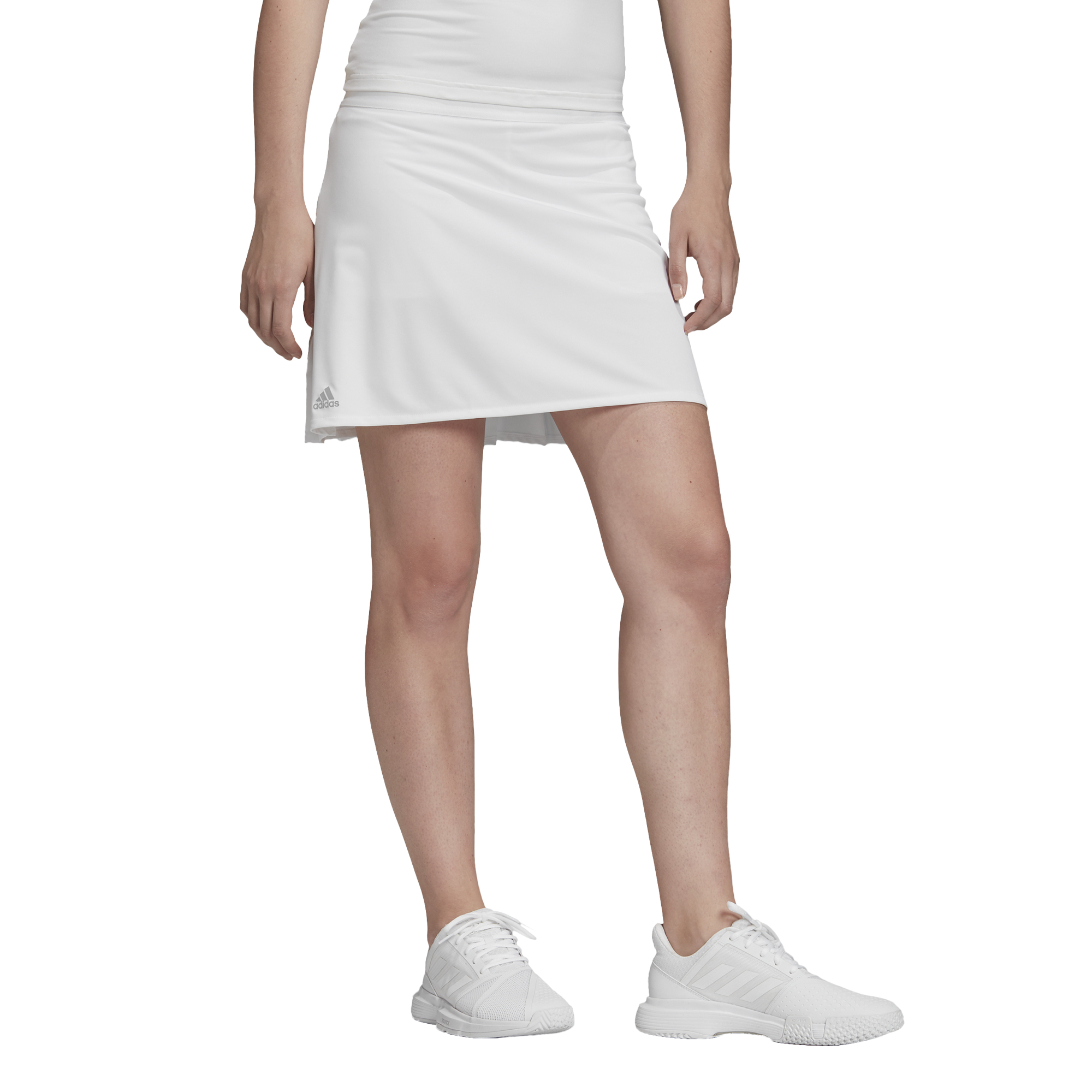 Adidas Club Long Skirt - white/matte silver/white