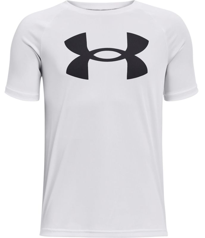 Under Armour Tech Big Logo SS - white