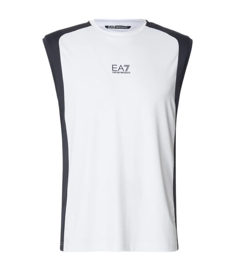 EA7 Tennis Pro Top In Ventus7 - white EA7 Tennis Pro Top In Ventus7 - white