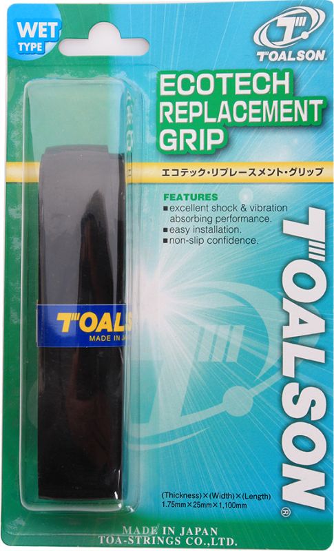 Toalson Ecotech Replacement Grip black 1P