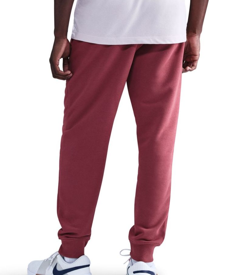 Nike Court Heritage Dri-FIT Fleece Tennis Joggers - cedar