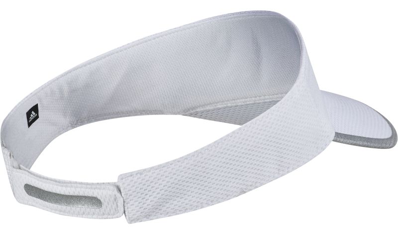 Adidas Aeroready Visor - white/white/reflective silver