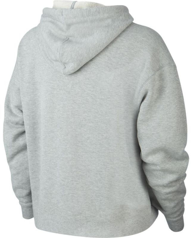 Nike Court Heritage Hoodie W - dark grey heather/dark grey heather