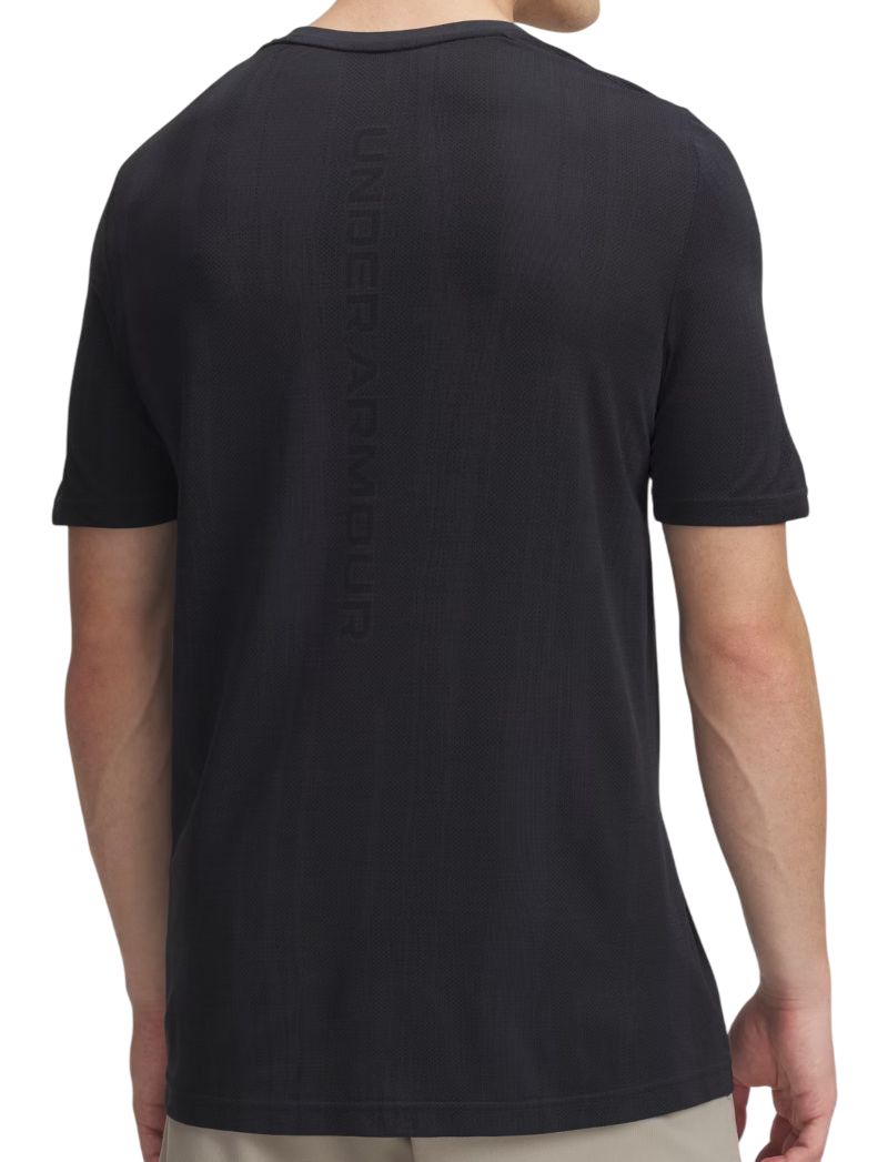 Under Armour Vanish Seamless Novelty Short Sleeve - black/white