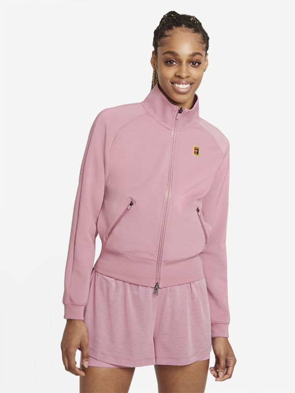 nike-court-heritage-jacket-fz-w-elemental-pink-white-3 Nike Court Heritage Jacket FZ W - elemental pink/white