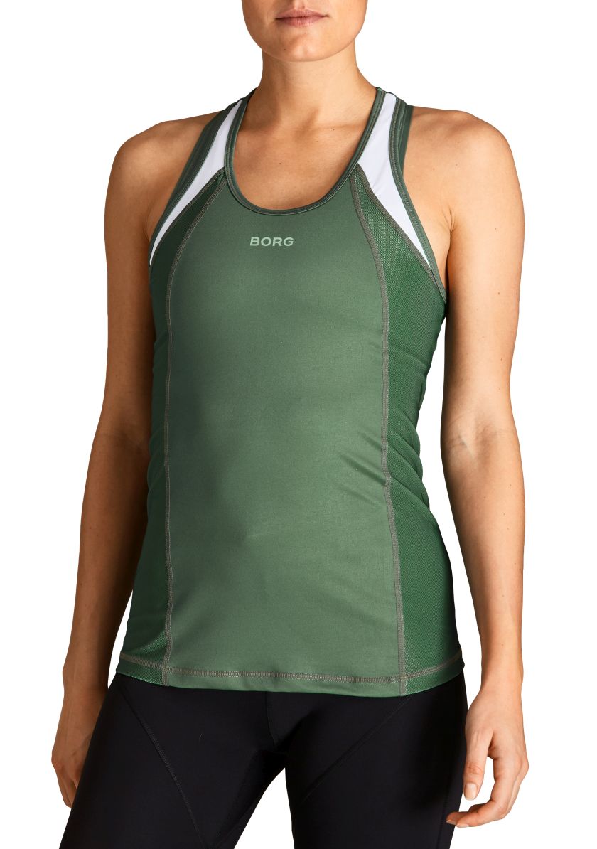 bjorn-borg-block-tank-w-duck-green-2 Björn Borg Block Tank W - duck green