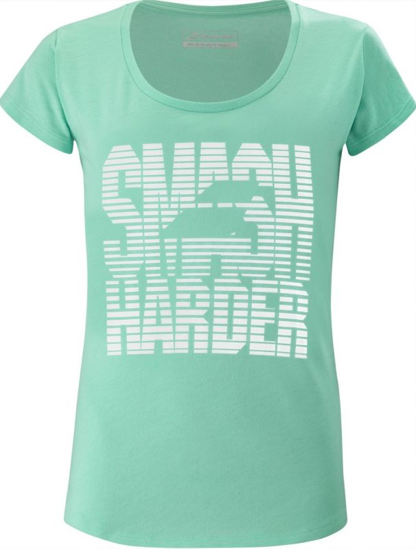 Babolat Exercise Message Tee Girl - cockatoo heather