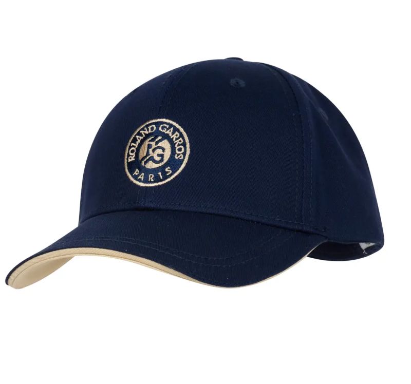 Roland Garros Monochrome Logo 2025 - navy
